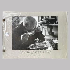 Picasso Porträtterad - Picasso äter sjötunga meuniere, 1988, SE