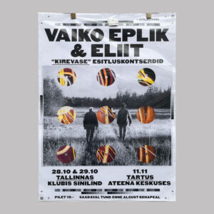 Vaiko Eplik & Eliit, Kirevase esitluskontserdid, 2016, EE