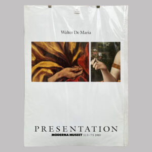 Presentation by Walter De Maria, 1989, SE