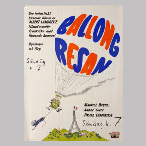 Ballong Resan, 1950, SE