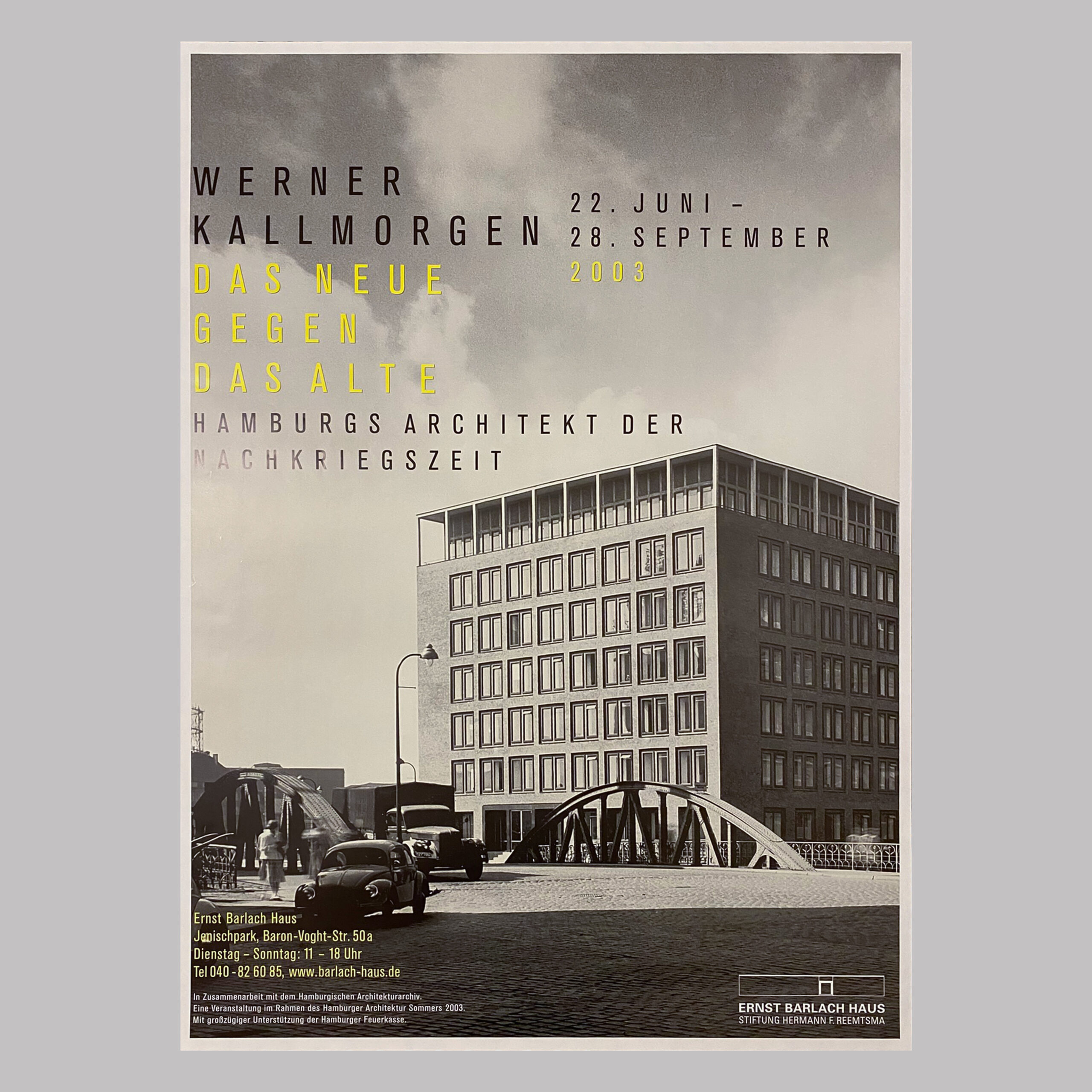 Das Neue gegen das Alte, Werner Kallmorgen, 2003, DE