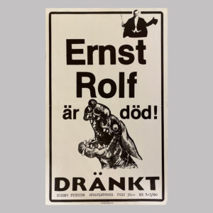 Ernst Rolf är död, 1980, SE