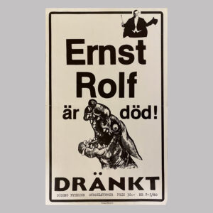 Ernst Rolf är död, 1980, SE