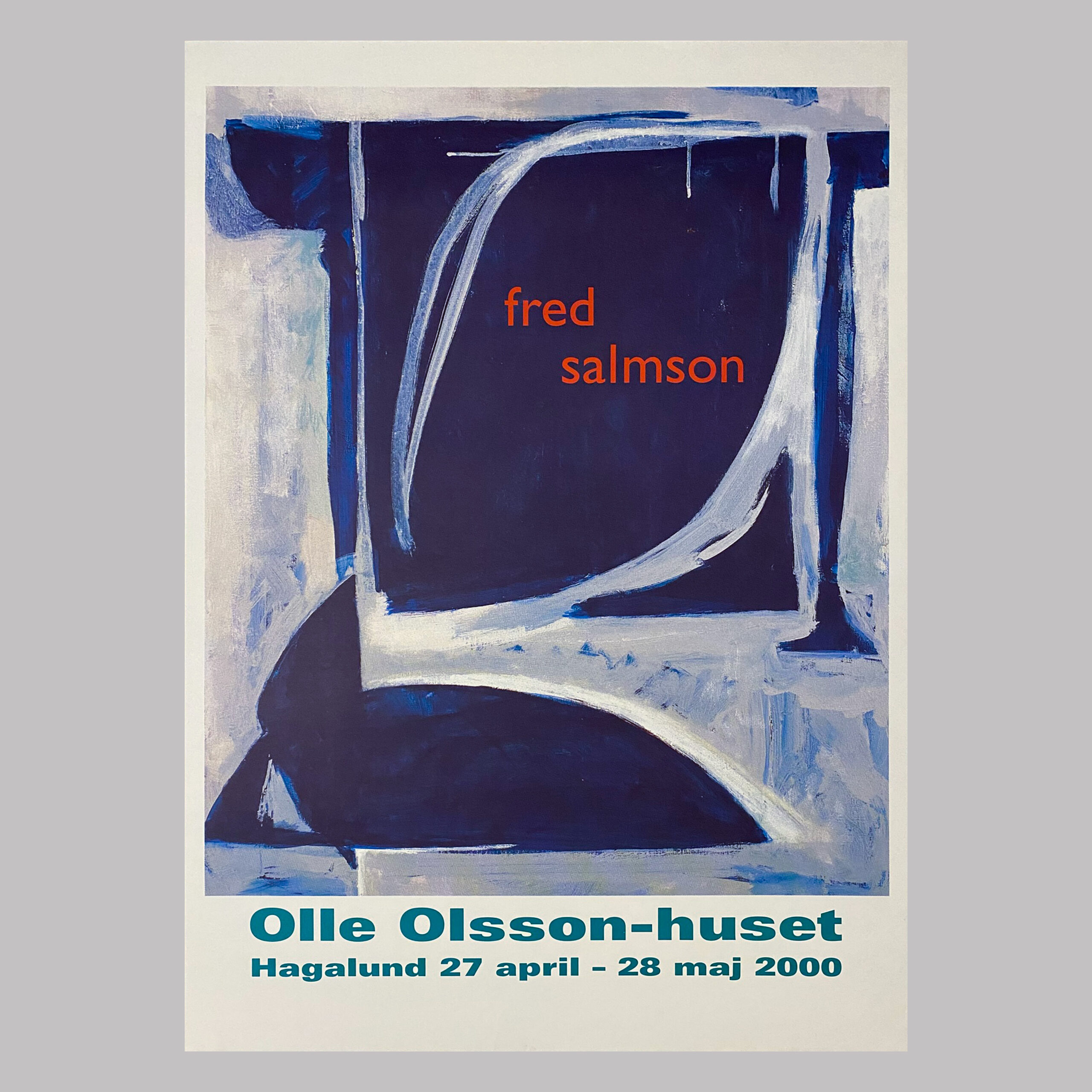 Fred Salmson at Olle Olsson-huset, 2000, SE