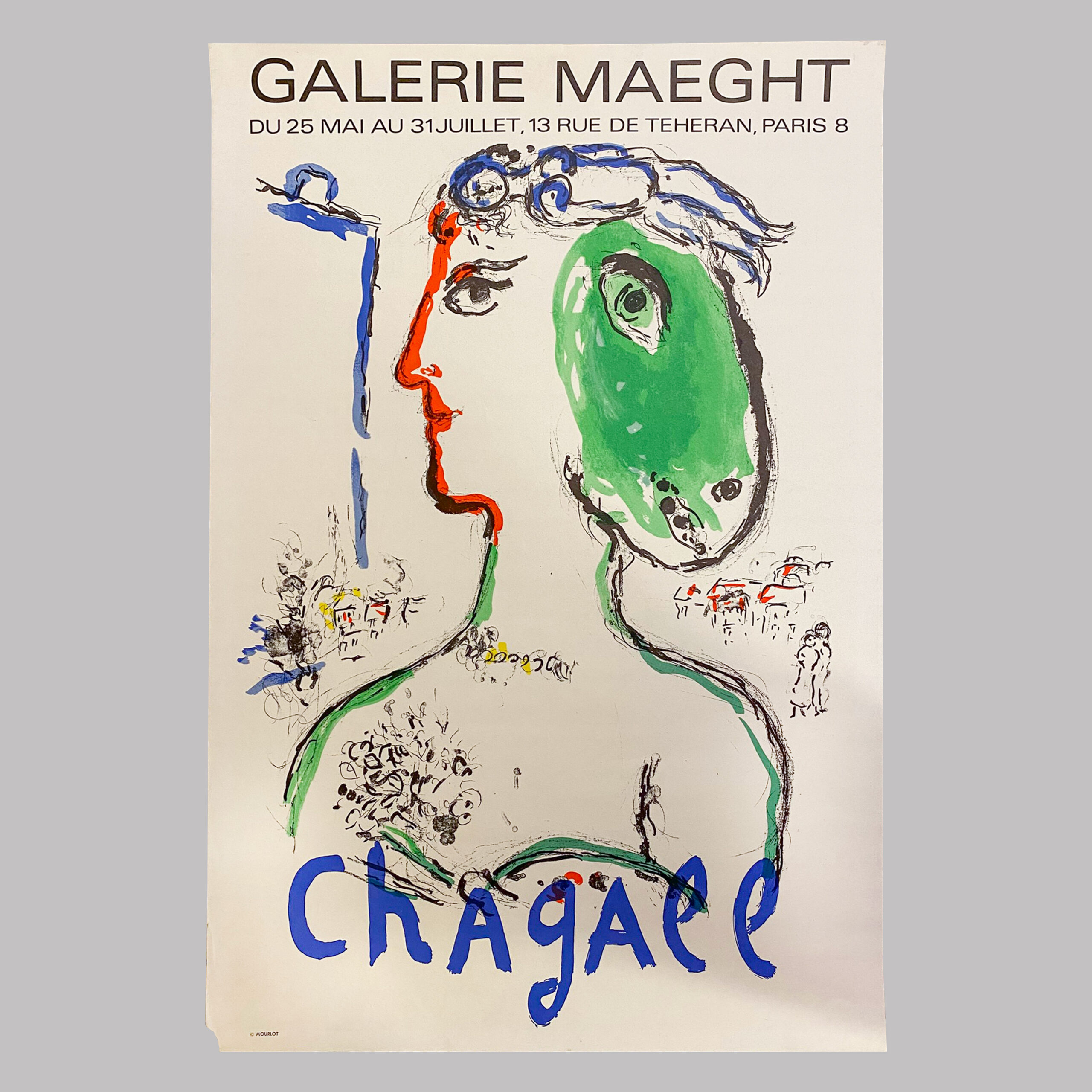 Chagall, Galerie Maeght, 1972, FR