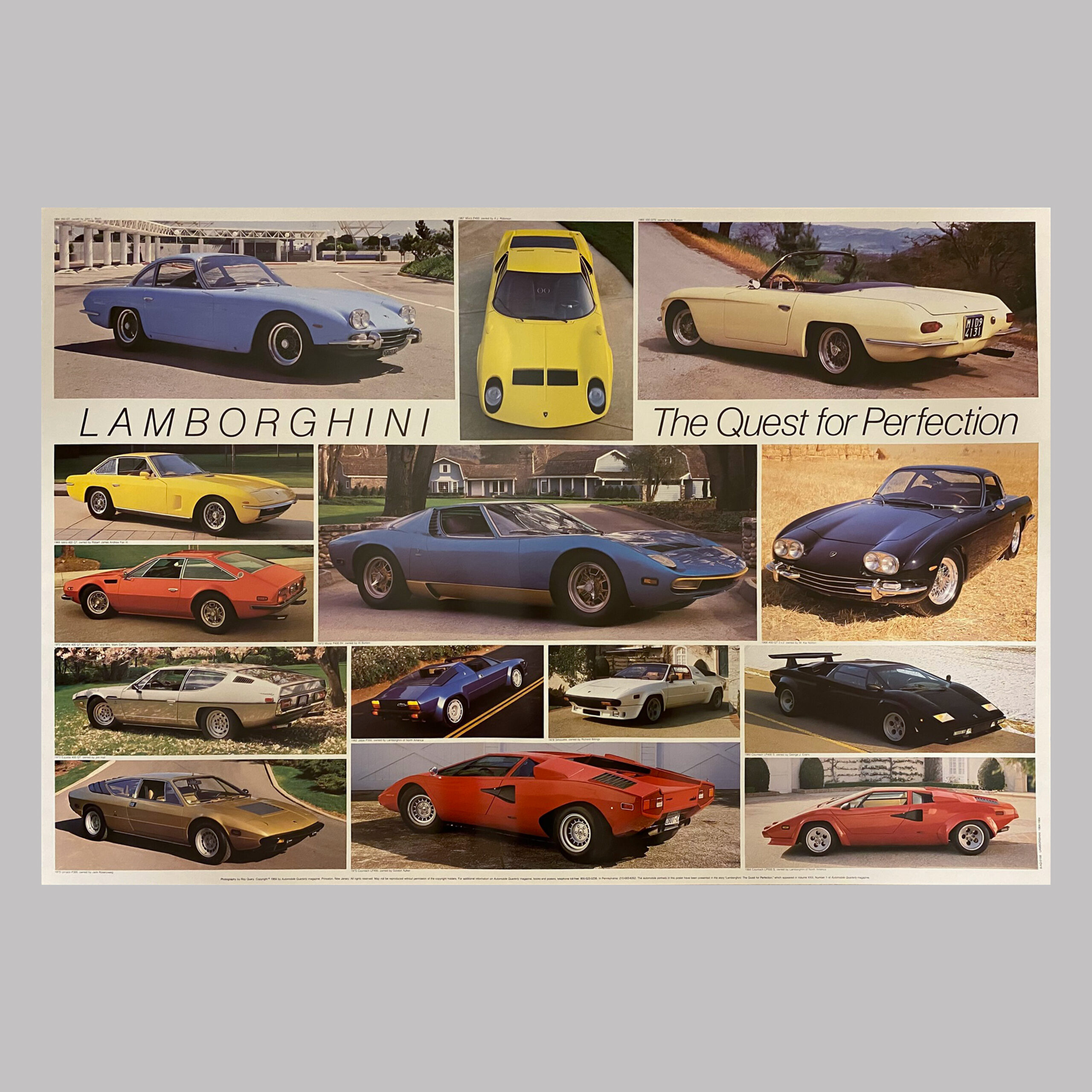 Lamborghini: The Quest for Perfection, 1984, USA