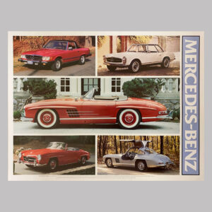 Concours series poster, Mercedes-Benz No. 1, 1983, USA