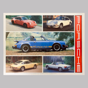 Concours series poster, Porsche No. 2, 1982, USA