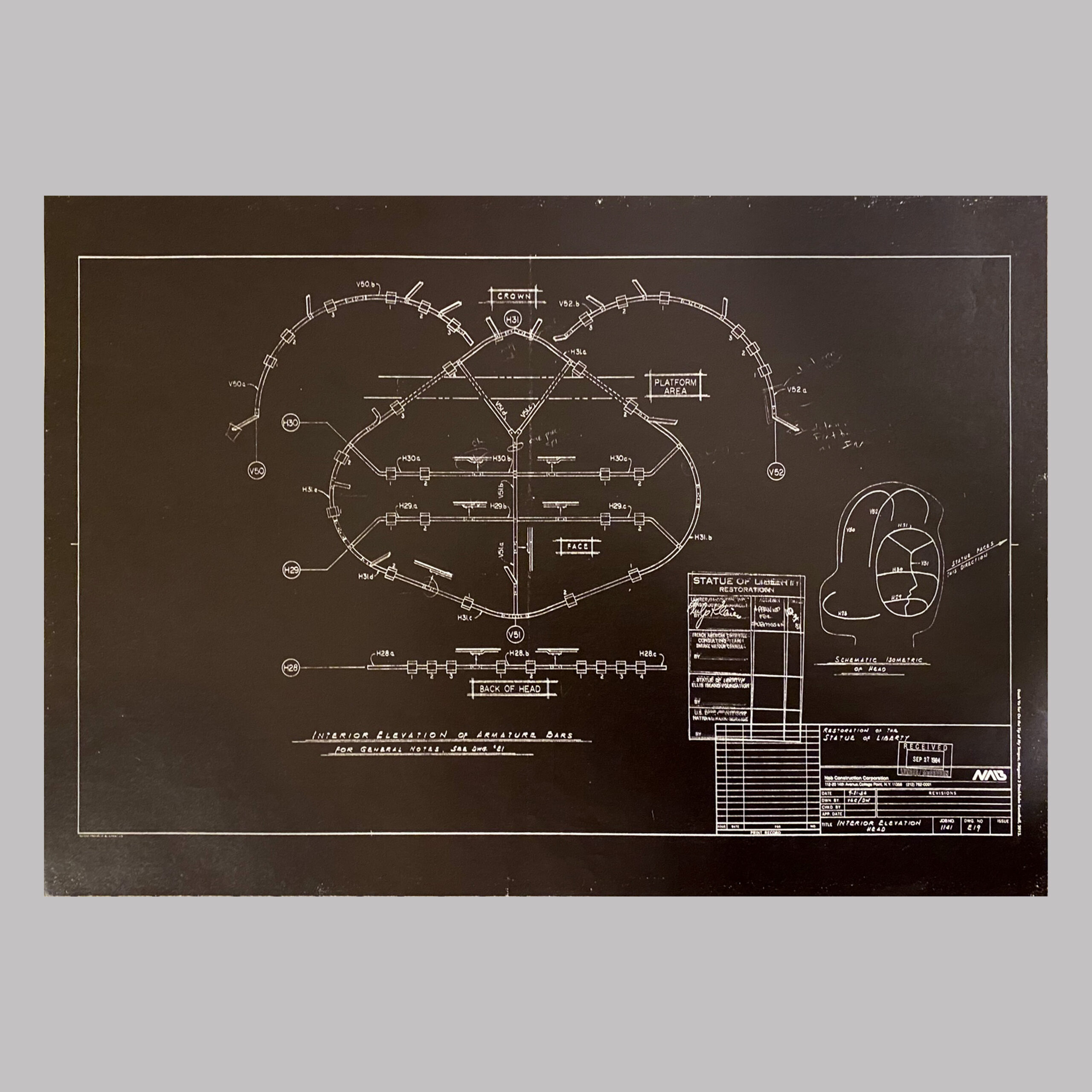 Restoration of the statue of Liberty, 2013, SE
