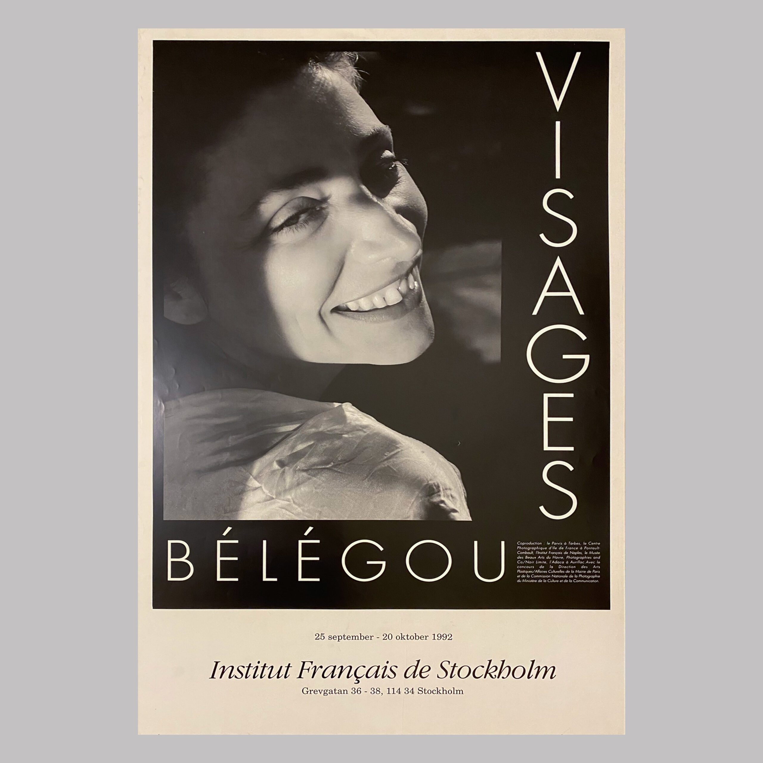 Visages by Bélégou, 1992, SE